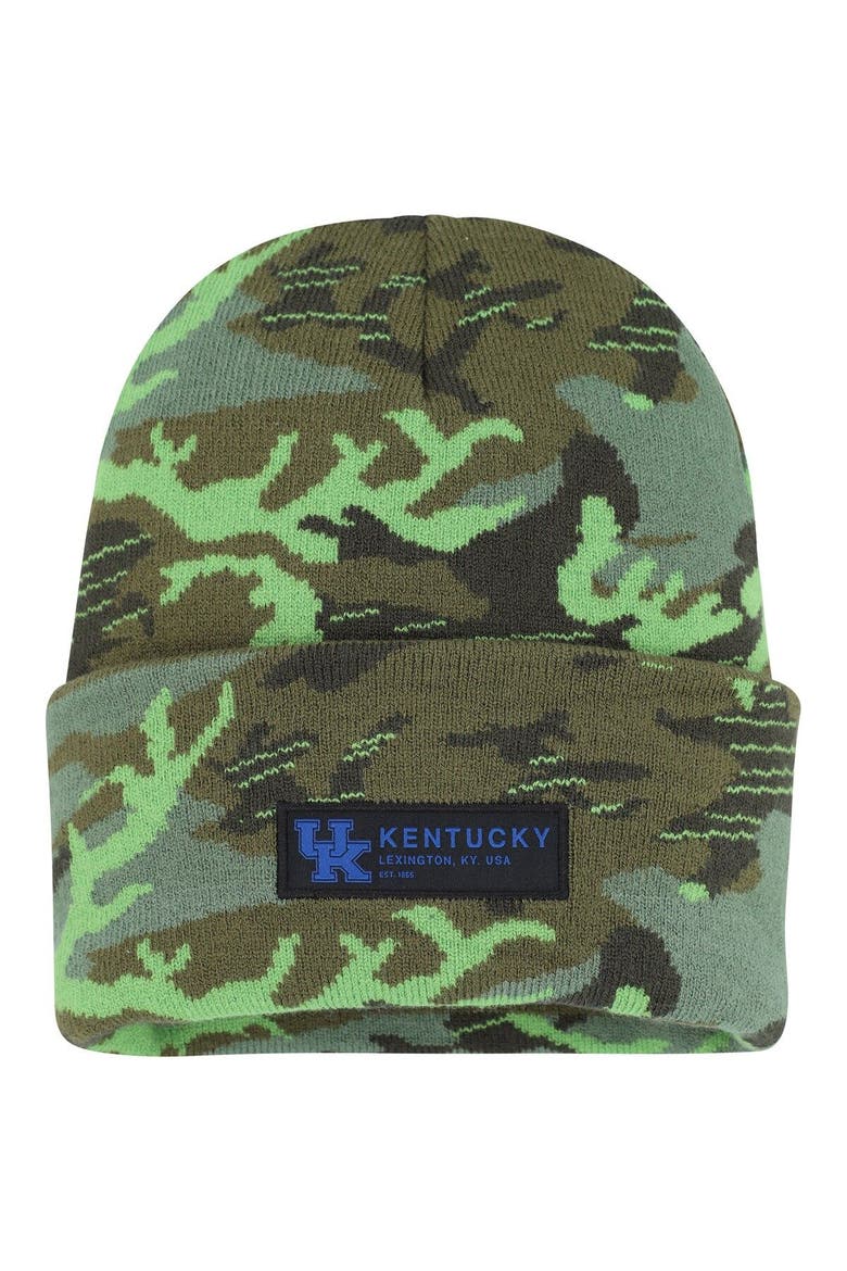 Men's Nike Camo Kentucky Wildcats Veterans Day Cuffed Knit Hat, Main, color, Camo