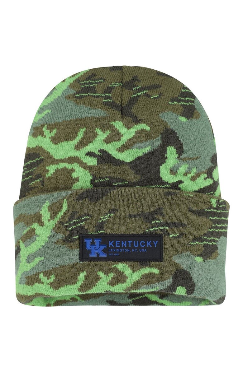 Nike Men's Nike Camo Kentucky Wildcats Veterans Day Cuffed Knit Hat, Main, color, 