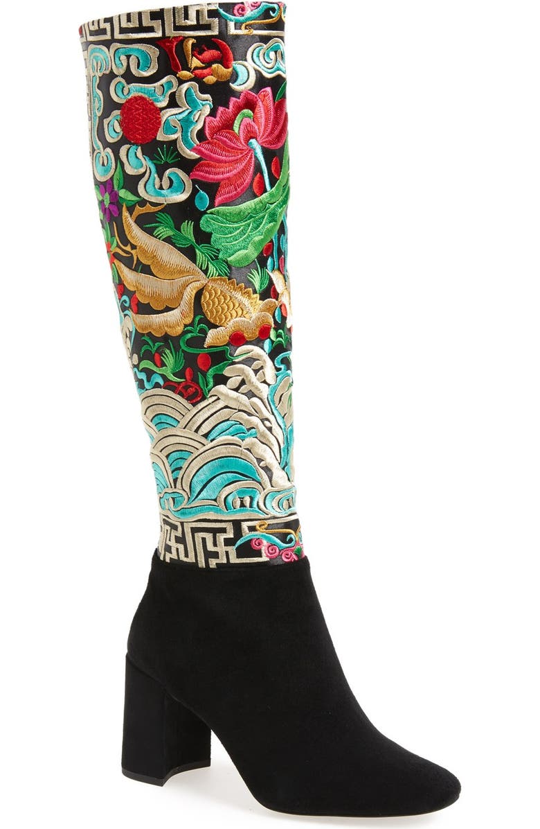 Jeffrey Campbell Frieze Knee High Boot, Main, color,