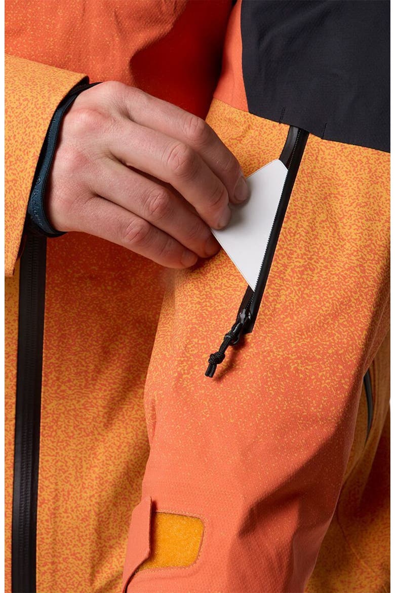 Cottonwoods Lt Xpore 3L Jacket - Men's, Alternate, color, Boundary Orange Ombre/Black