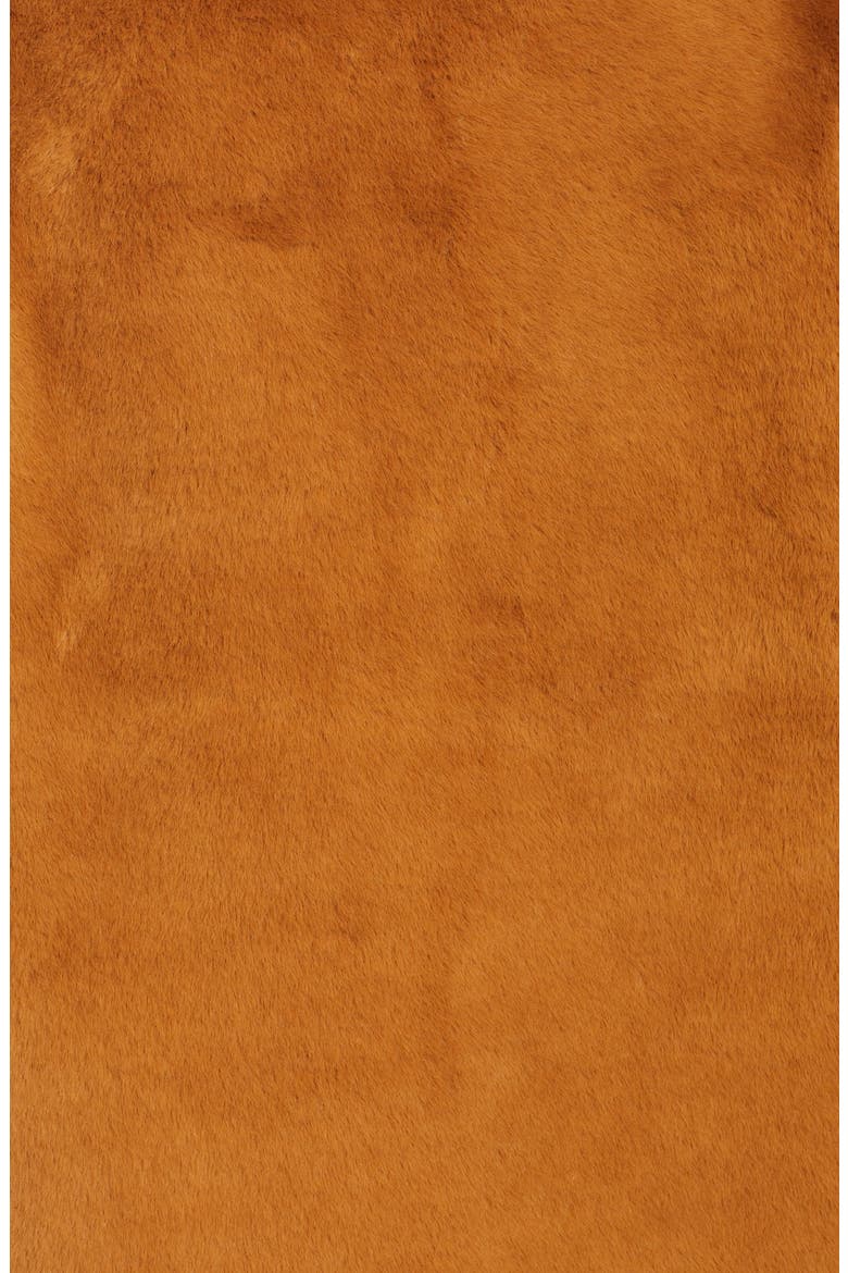 Faux Fur Coat, Alternate, color, CAMEL