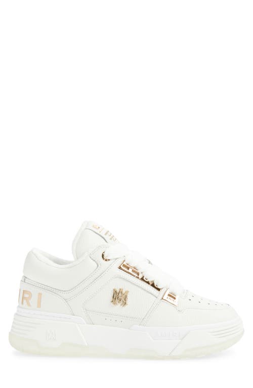 Amiri White Metallic Ma-1 Sneakers