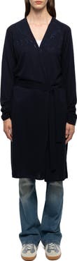 Zadig & Voltaire Daffyz Crystal Cashmere Cardigan