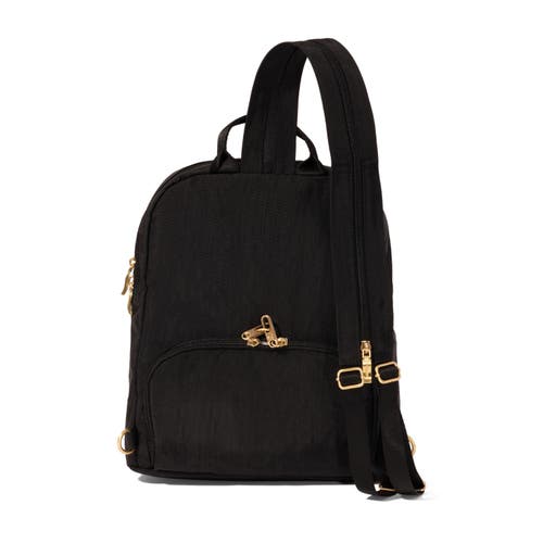 Baggallini Coastal Flip Lock Day Pack In Multi
