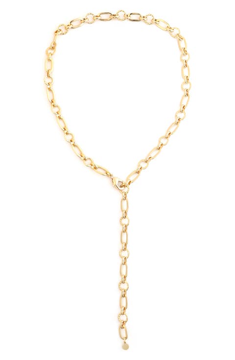 Linked Y-Necklace