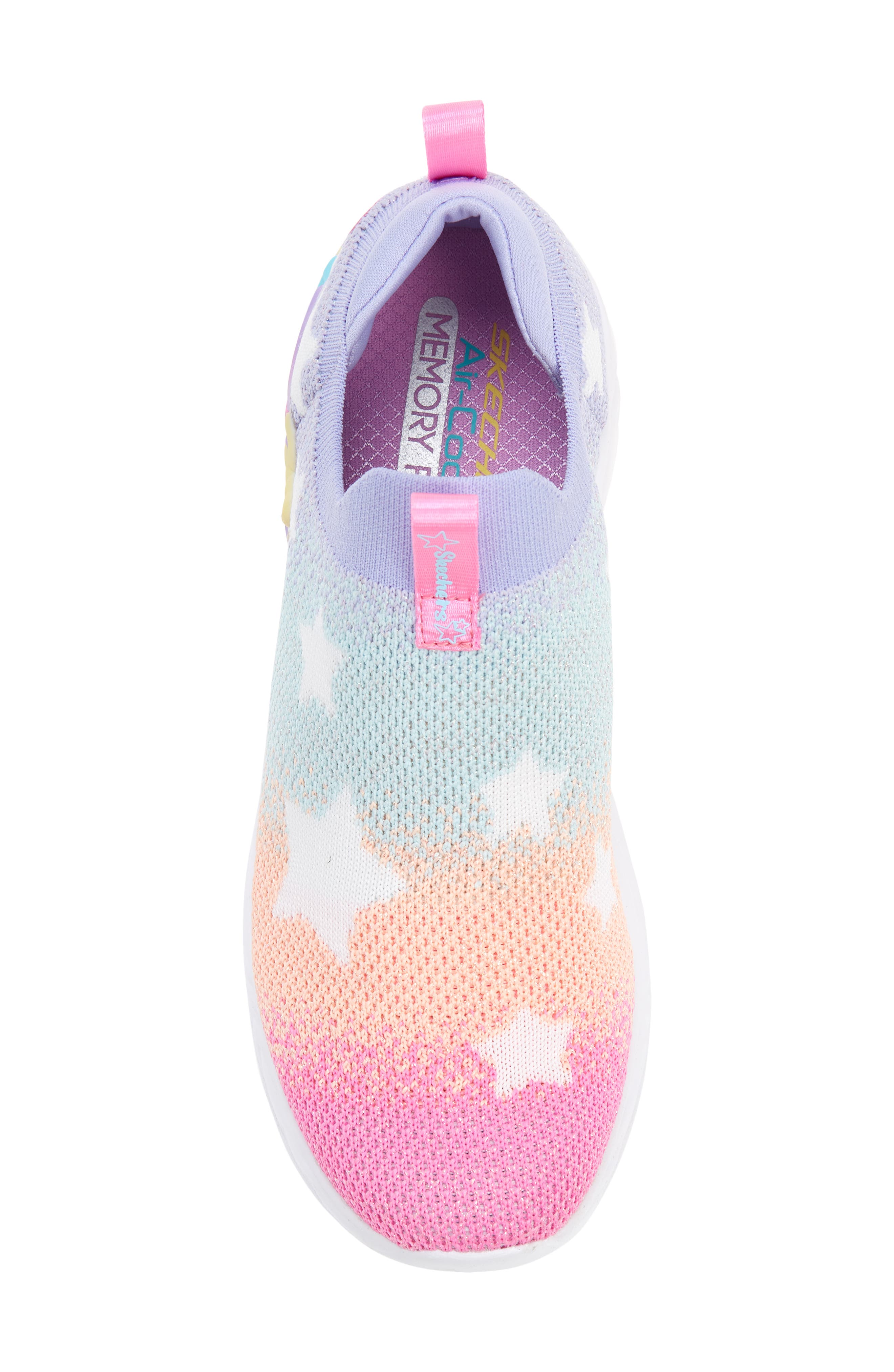 SKECHERS Kids' Unicorn Dreams Light-Up Sneaker, Alternate, color, 