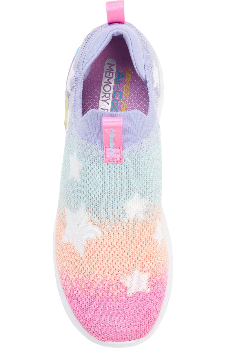 SKECHERS Kids' Unicorn Dreams Light-Up Sneaker, Alternate, color,