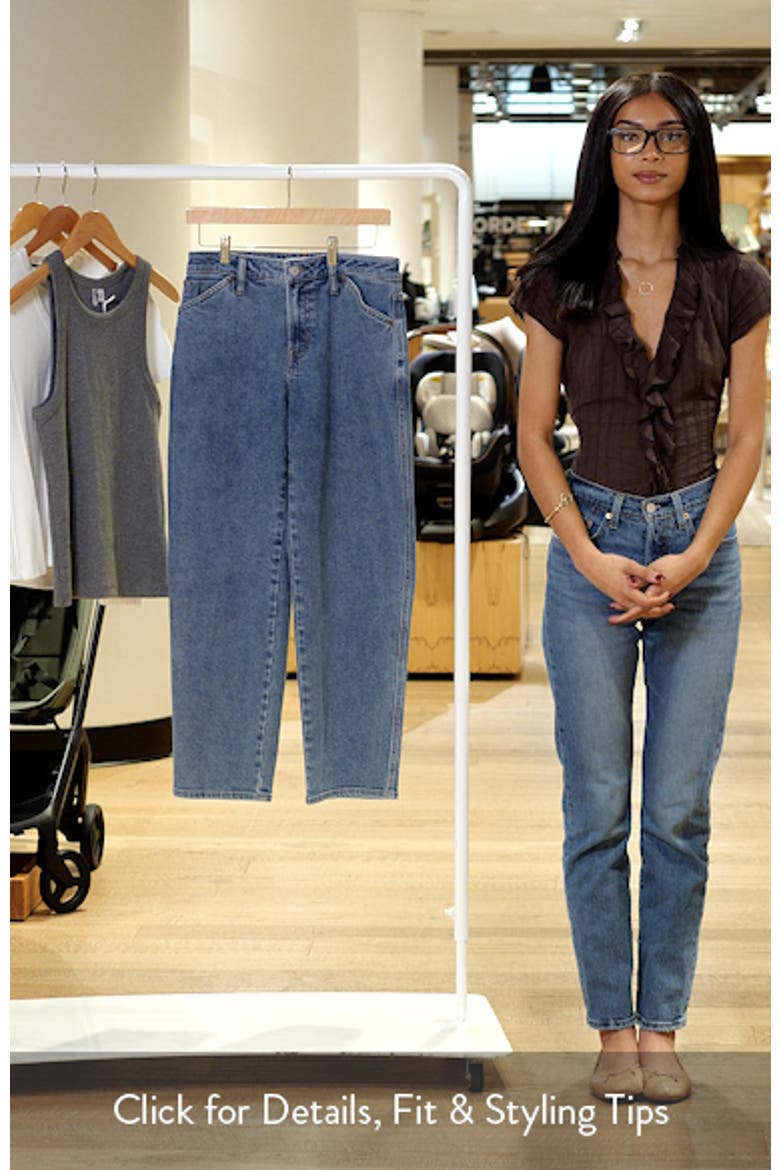 Slant Pocket Ankle Straight Leg Jeans video