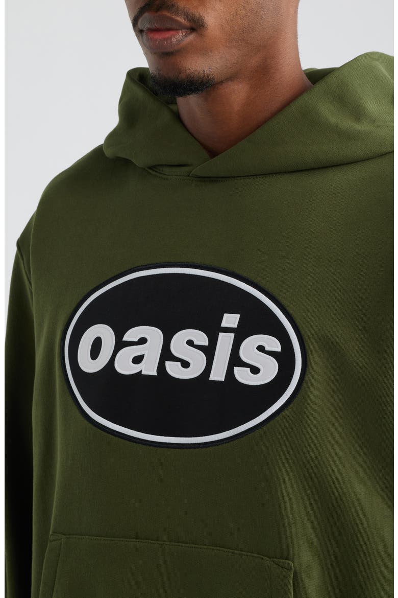 Knebworth Hoodie, Alternate, color, OLIVE
