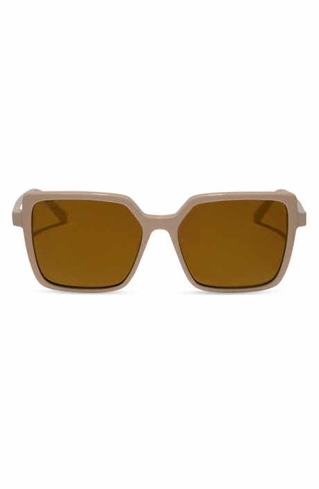DIFF Esme 53mm Polarized Square Sunglasses