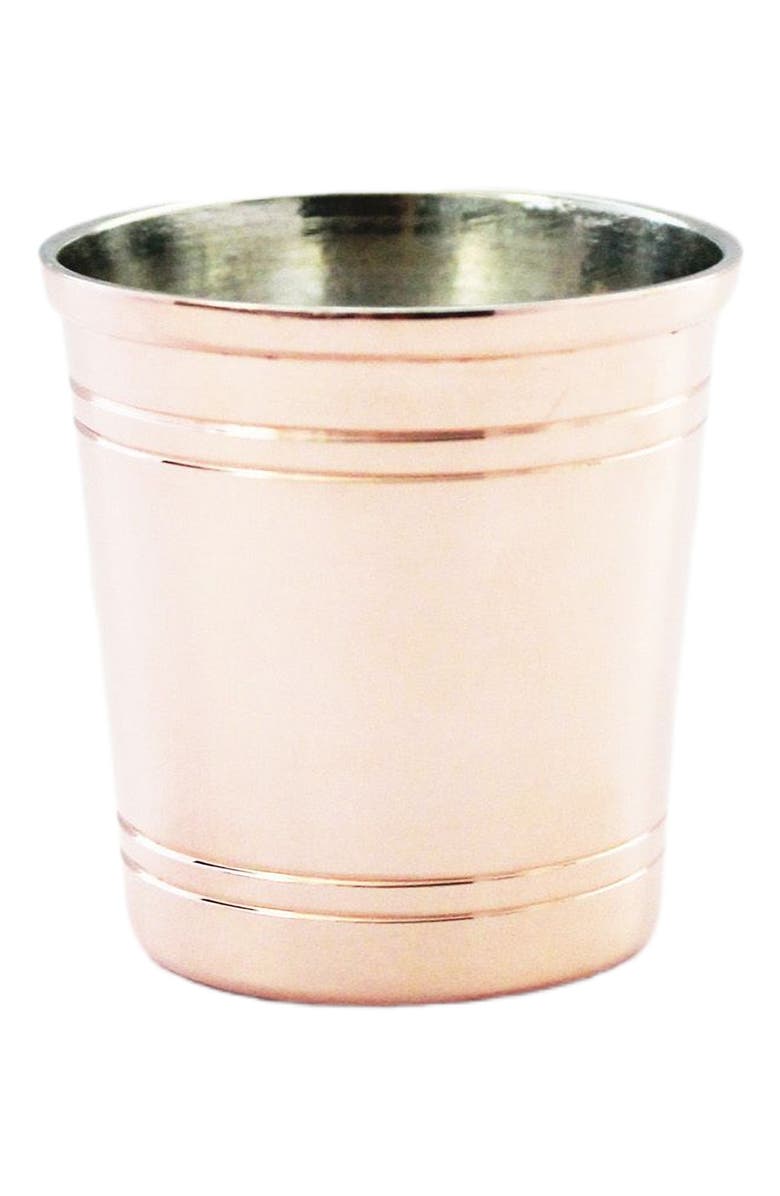 Coppermill Kitchen Vintage Inspired Copper Shot Glass Set/4, Alternate, color, Copper