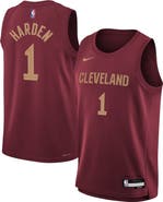 Nike Youth Nike James Harden Wine Cleveland Cavaliers Swingman Jersey - Icon Edition