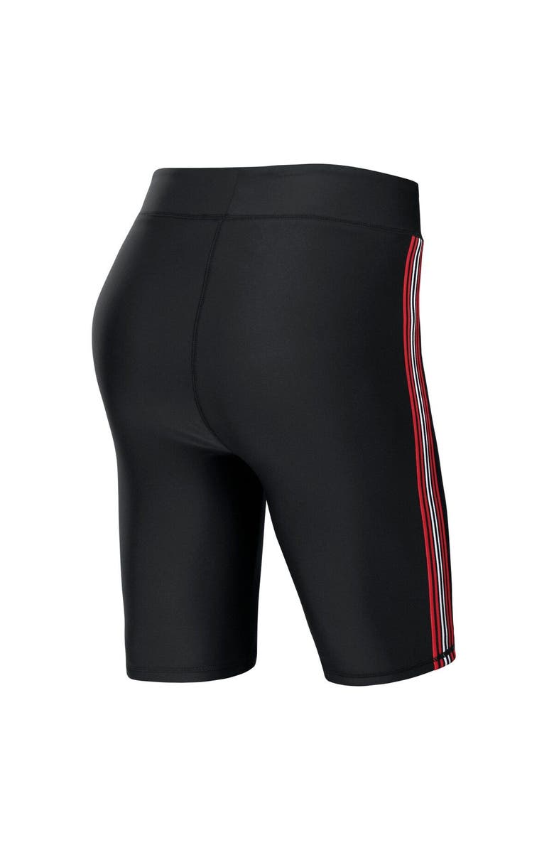 WEAR by Erin Andrews Women's WEAR by Erin Andrews Black New England Patriots Biker Shorts, Alternate, color, Black