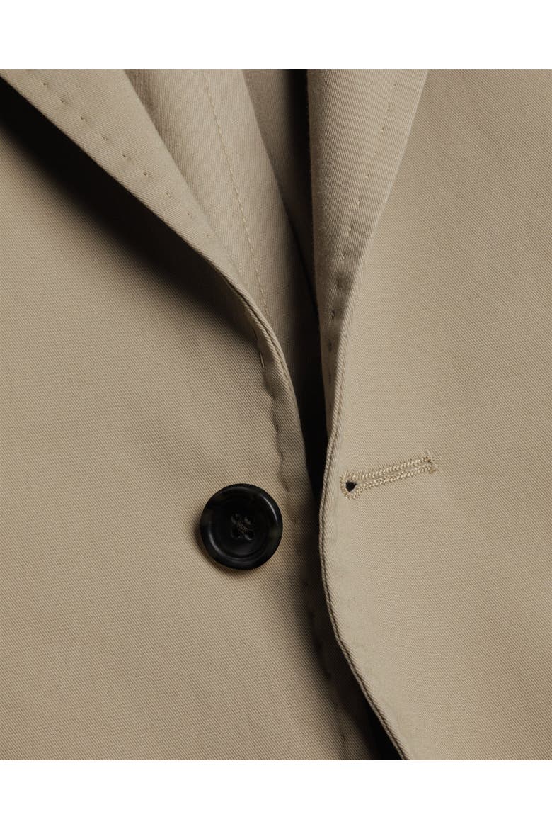Cotton Stretch Jacket, Alternate, color, Stone