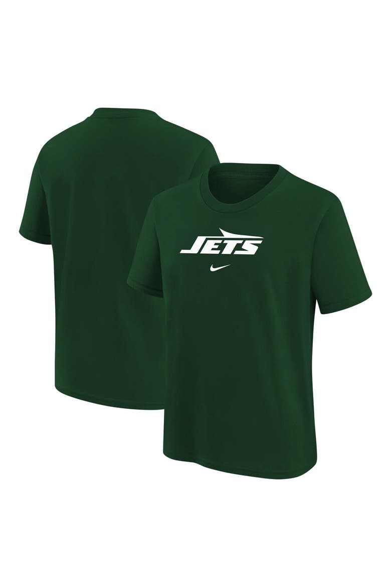 Youth Nike Green New York Jets Logo T-Shirt, Alternate, color, Green