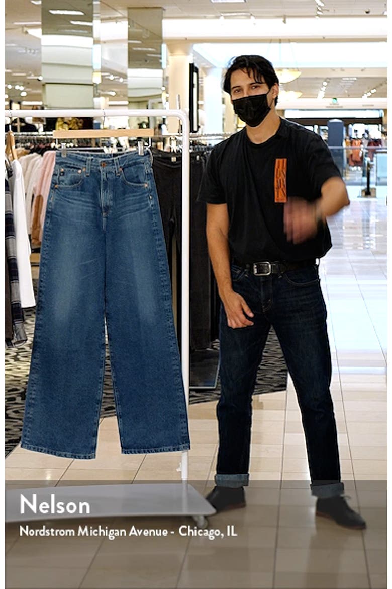 Deven High Waist Wide Leg Jeans video