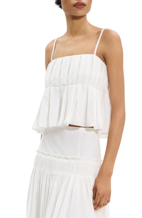 Theory Box Pleat Babydoll Camisole