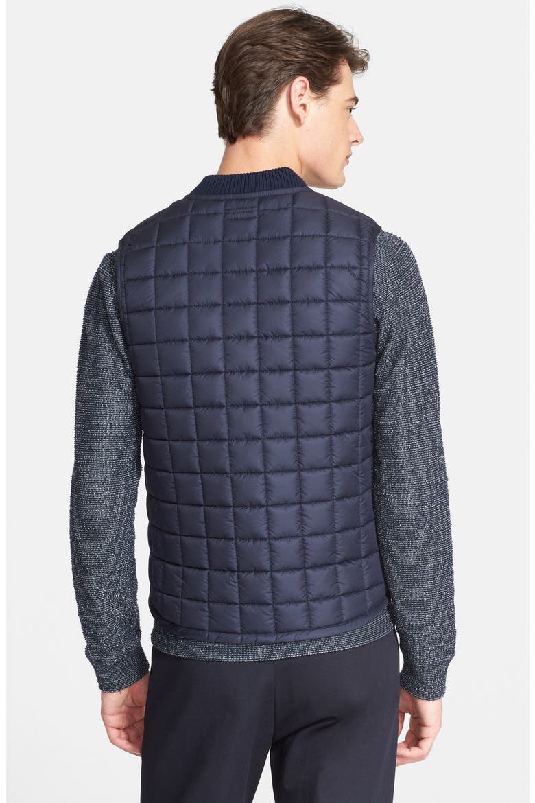 Quilted Vest, Alternate, color, DARK NAVY