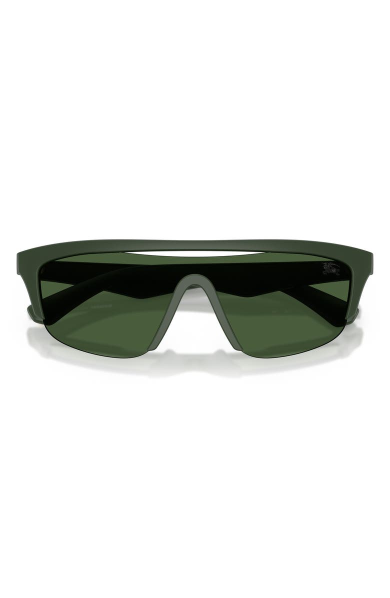 Burberry 40mm Irregular Sunglasses, Alternate, color, Matte Green