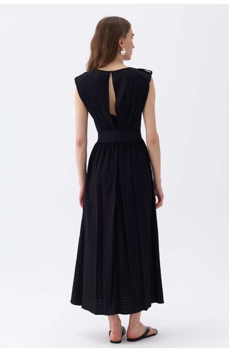 Nocturne Seashell Acssesorized Cut-Out Dress, Alternate, color, 