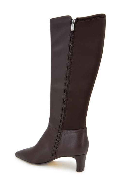 Reaction Kenneth Cole Berry Knee High Boot In Brown
