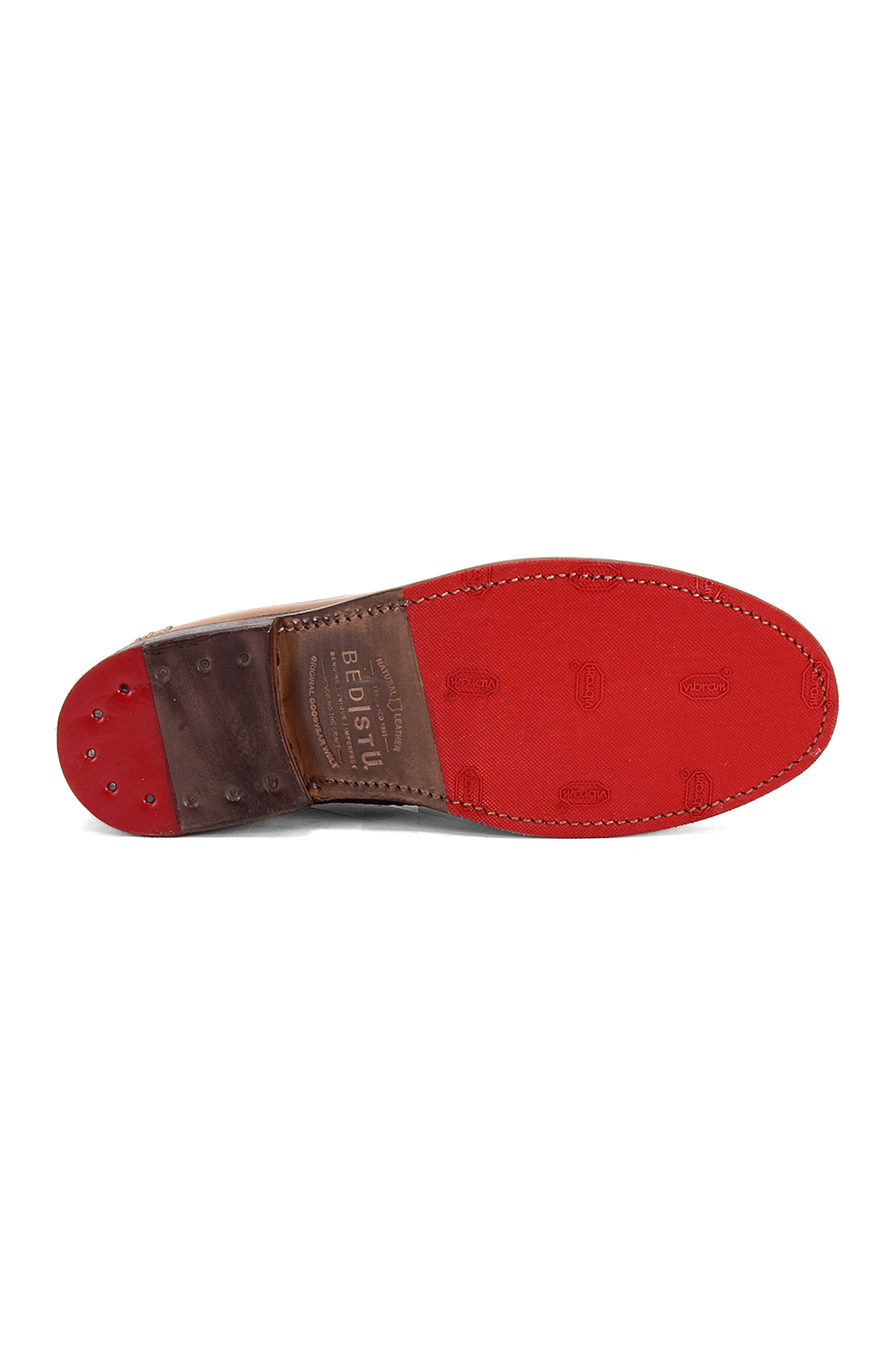 Bed Stu Lita K II Wingtip Oxford, Alternate, color, Tan Rustic White Bfs