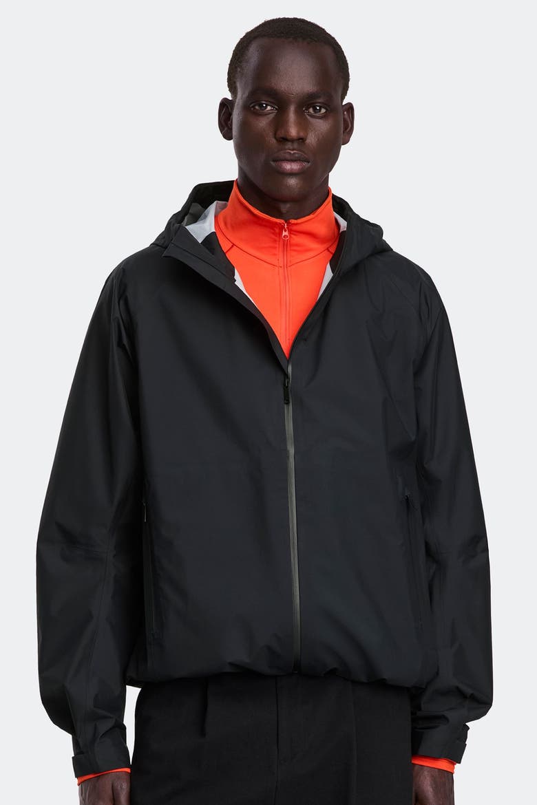 Horizon Rain Jacket, Alternate, color, Black