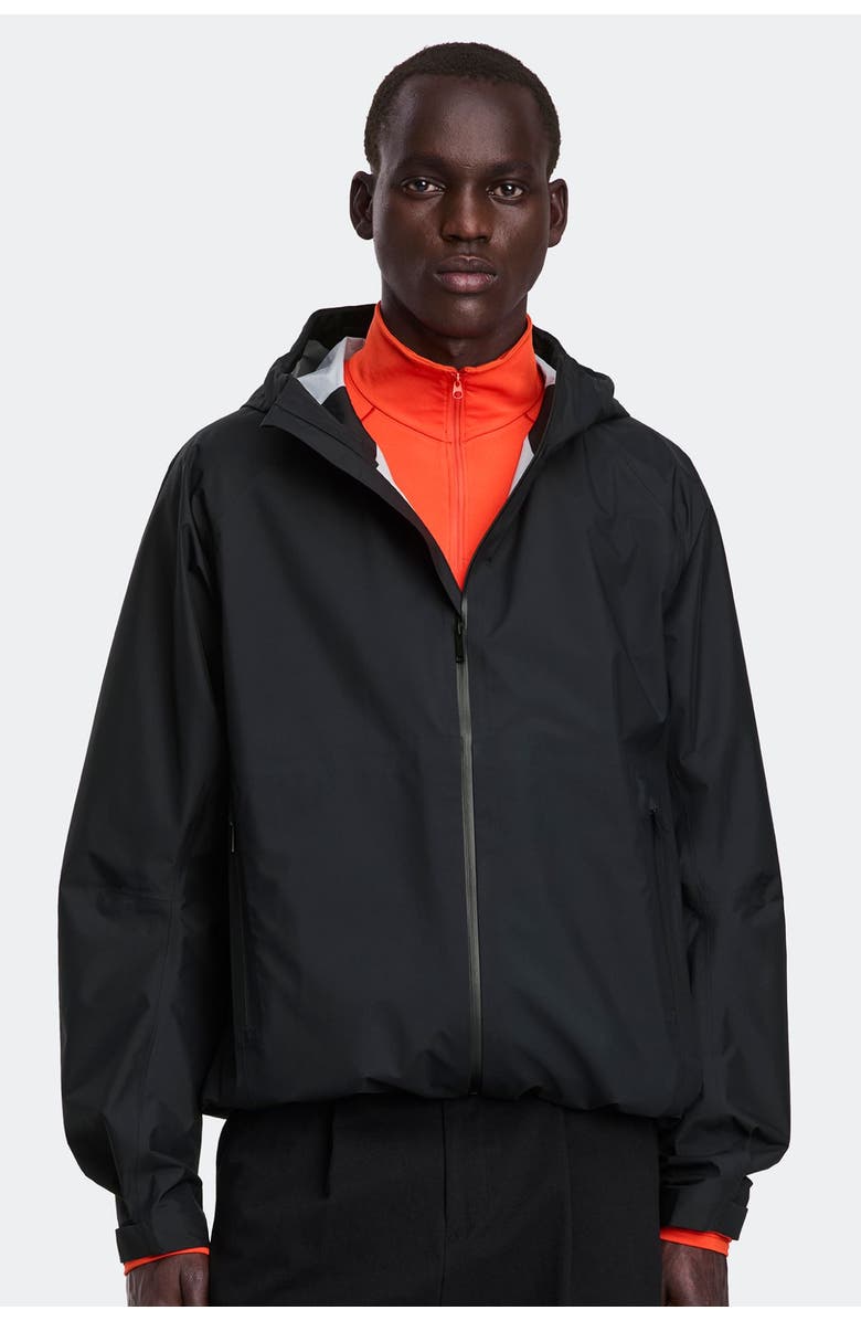 Canada Goose Horizon Rain Jacket, Alternate, color, Black