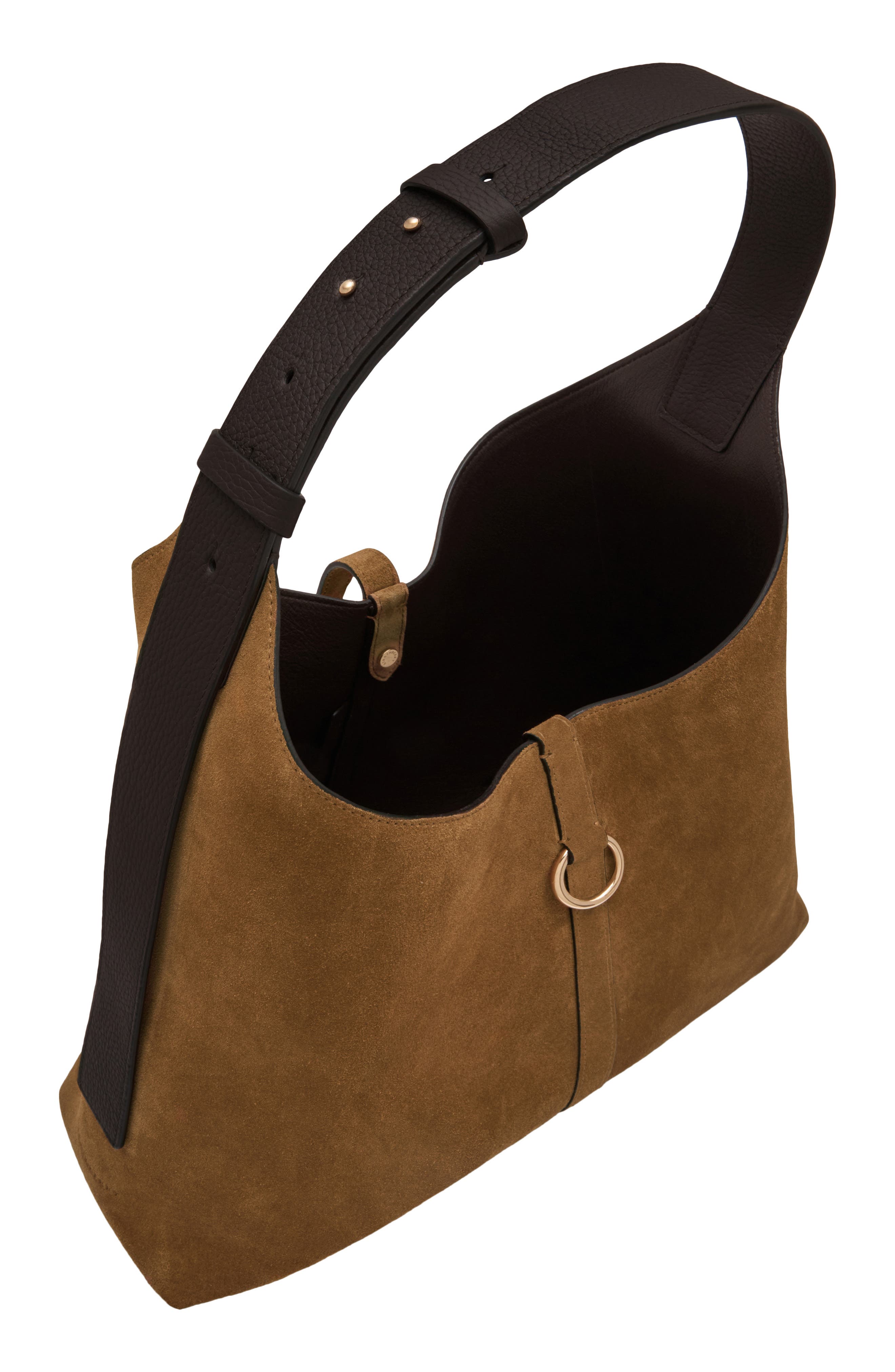 Maxi Kite Hobo Bag, Alternate, color, TOFFEE/ ESPRESSO