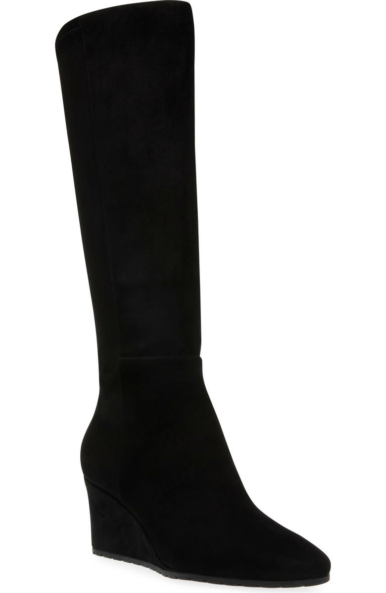 Anne Klein Vella Knee High Wedge Boot, Main, color,