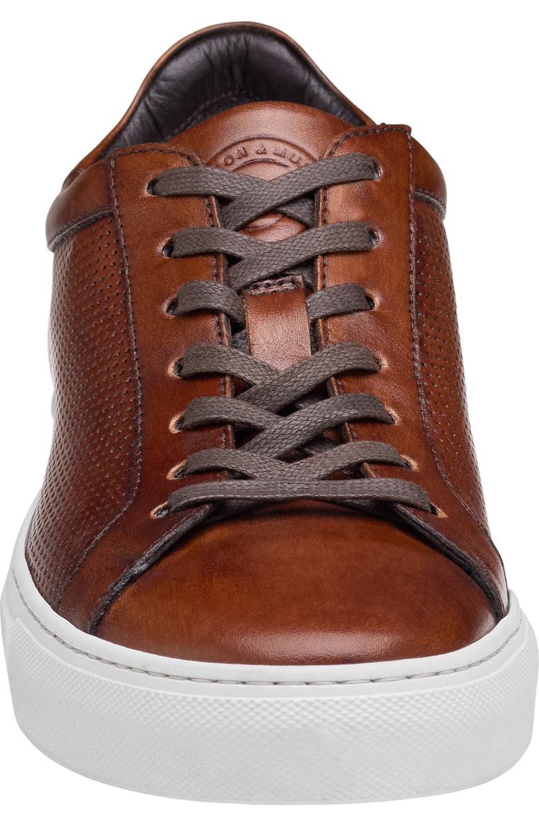 JOHNSTON & MURPHY COLLECTION Johnston & Murphy Jake Perforated Lace to Toe Water Resistant Sneaker, Alternate, color,