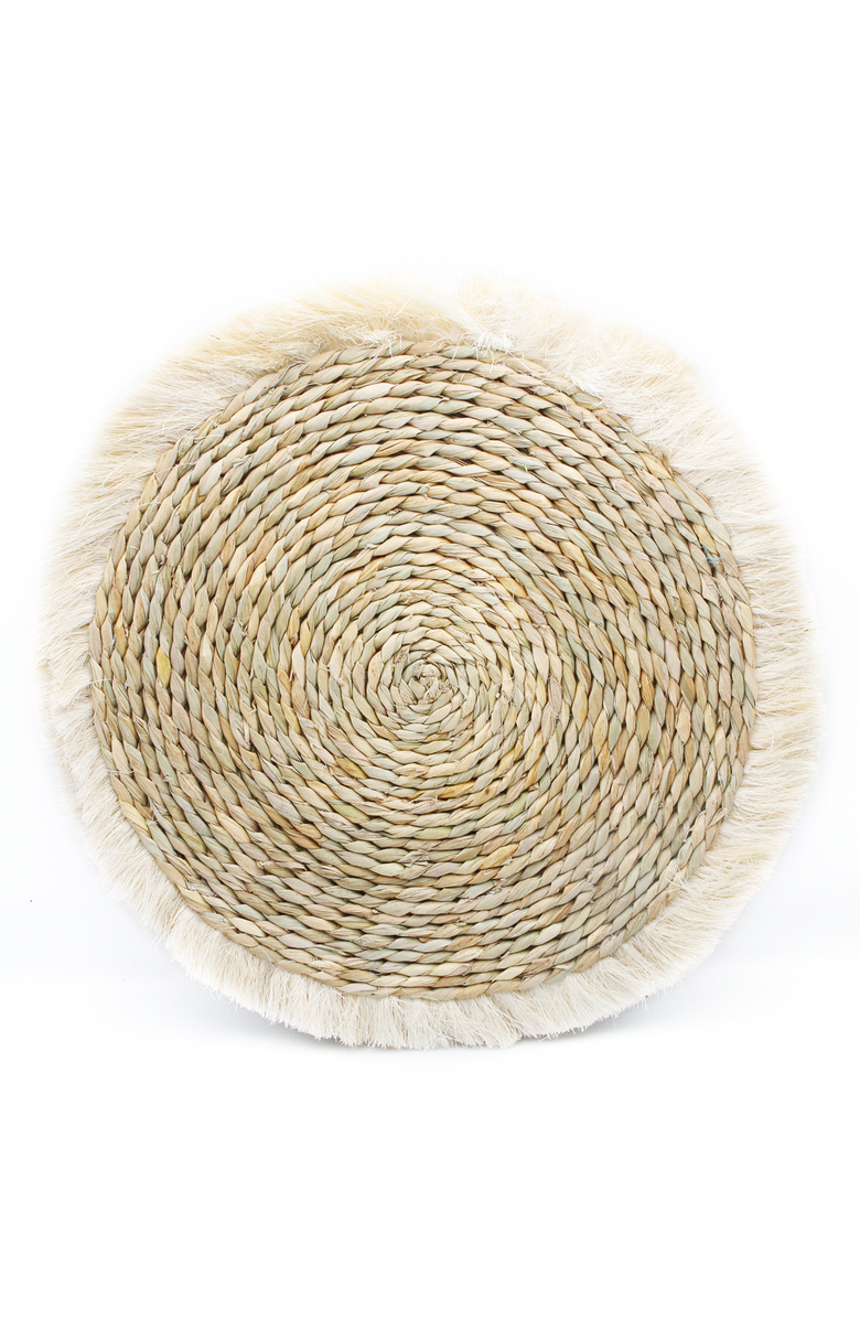 Vi Bella Fringe Placemat Set, Main, color, Natural