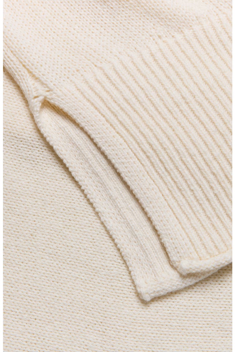 Drop Shoulder Slouch Cardigan, Alternate, color, Ecru