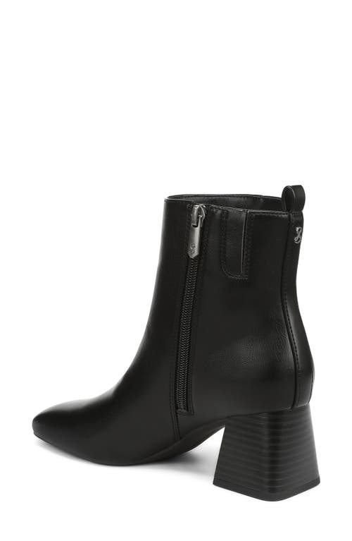 Sam & Libby Yuliana Square Toe Bootie In Black