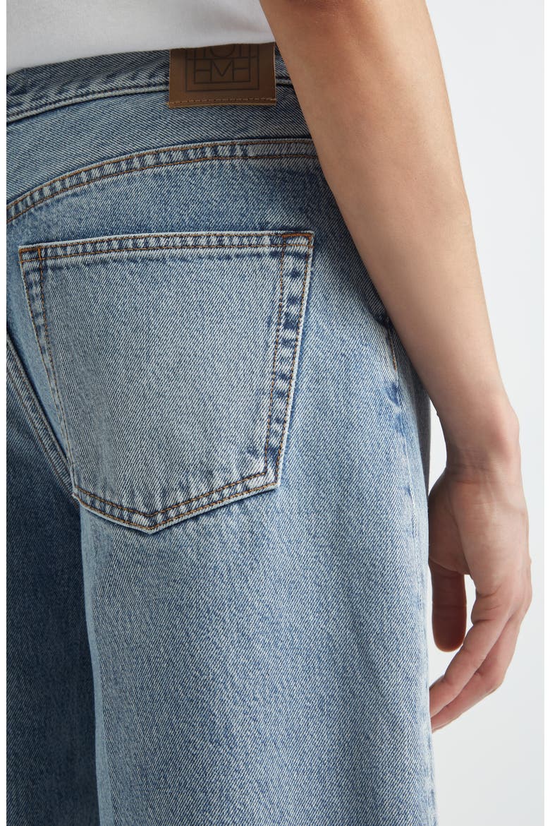 Organic Cotton Denim Bermuda Shorts, Alternate, color, TRUE VINTAGE