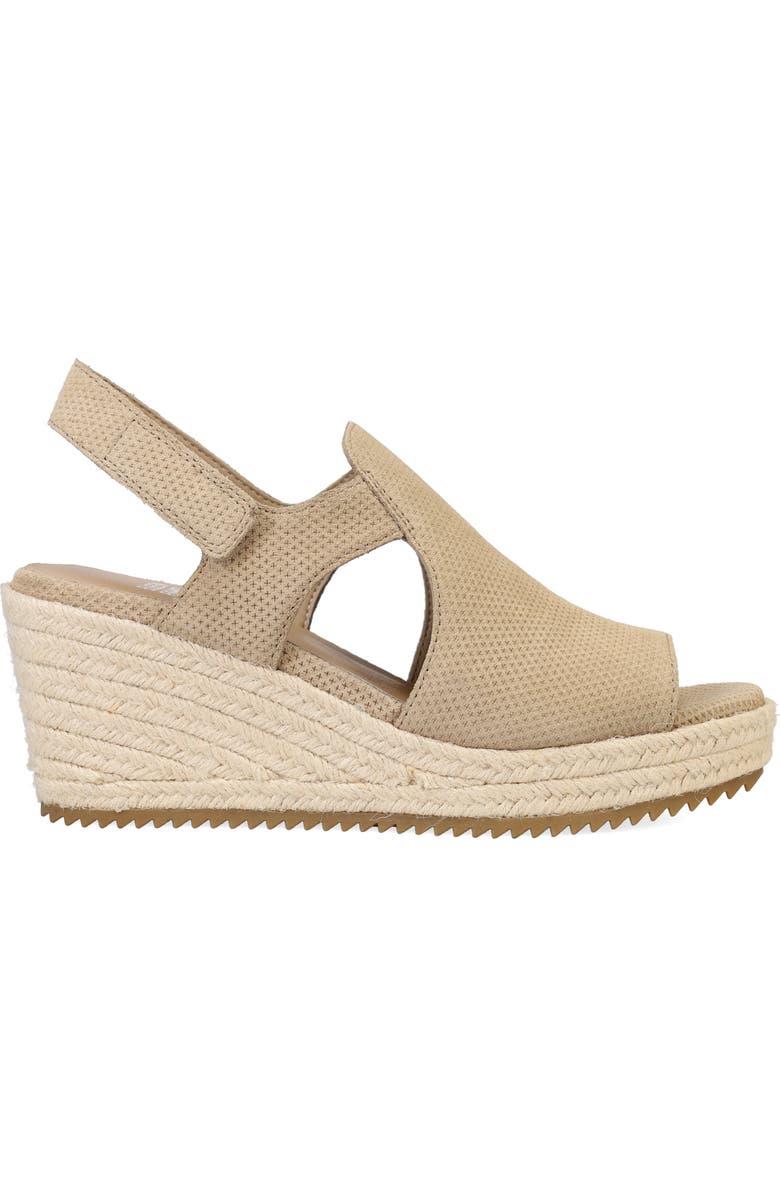 Eileen Fisher Wilda Espadrille Wedge Sandal, Alternate, color, Ecru