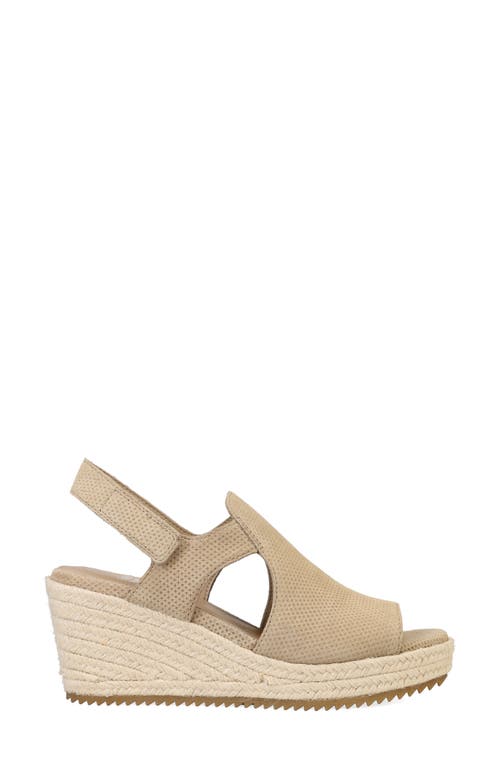 Eileen Fisher Wilda Espadrille Wedge Sandal In Nude