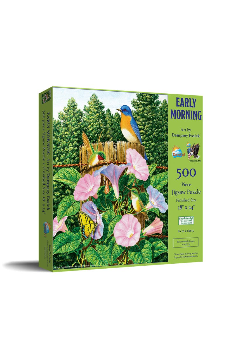 Sunsout Early Morning 500 piece Jigsaw Puzzle for Adults, Main, color, Multicolor