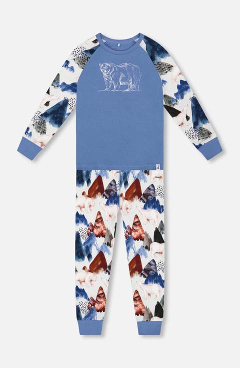 Two-Piece Organic Cotton Pajama Set Bear (Baby)