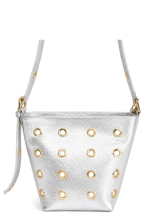Claudia Studded Leather Shoulder Bag