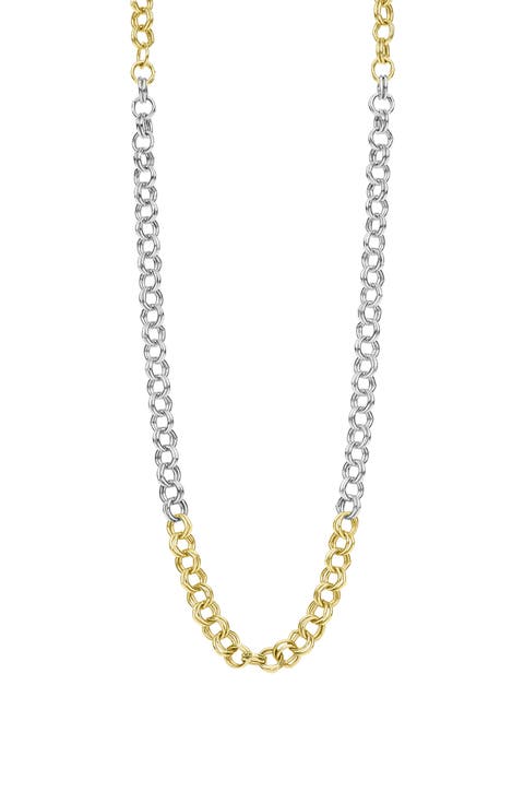 Men's Two-Tone High Jinks Link Chain Necklace