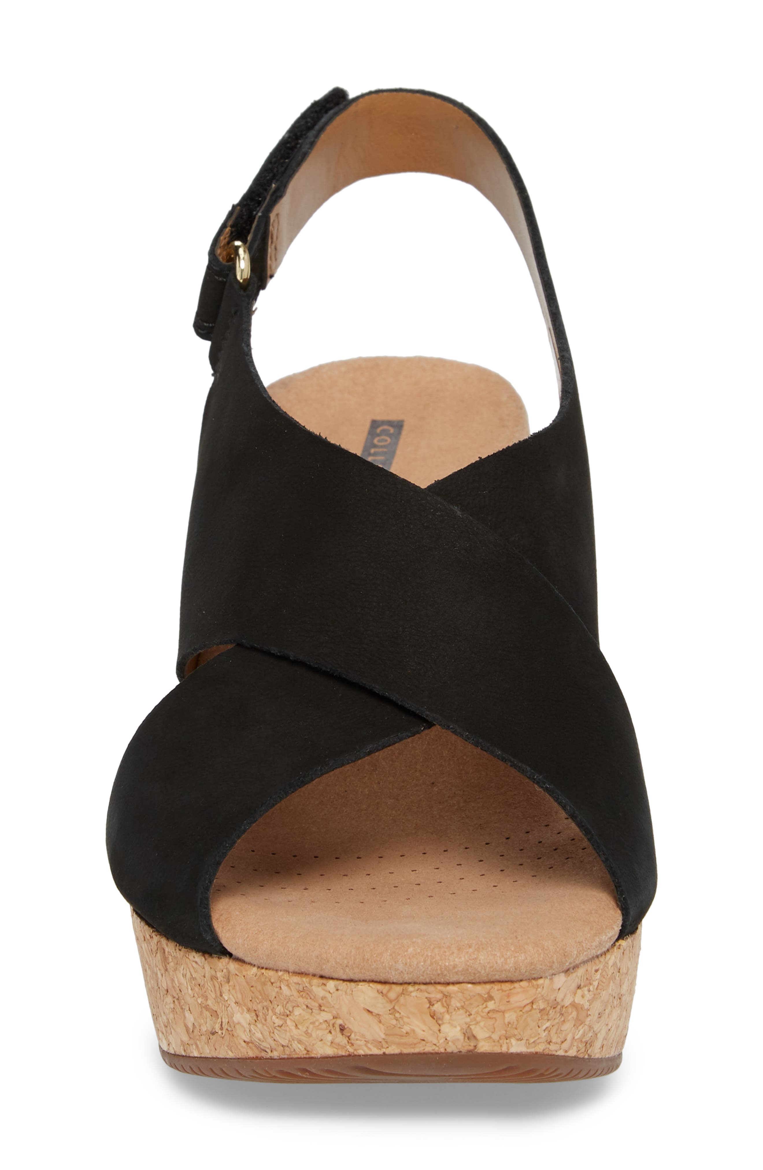 Clarks<sup>®</sup> Annadel Eirwyn Wedge Sandal, Alternate, color, 