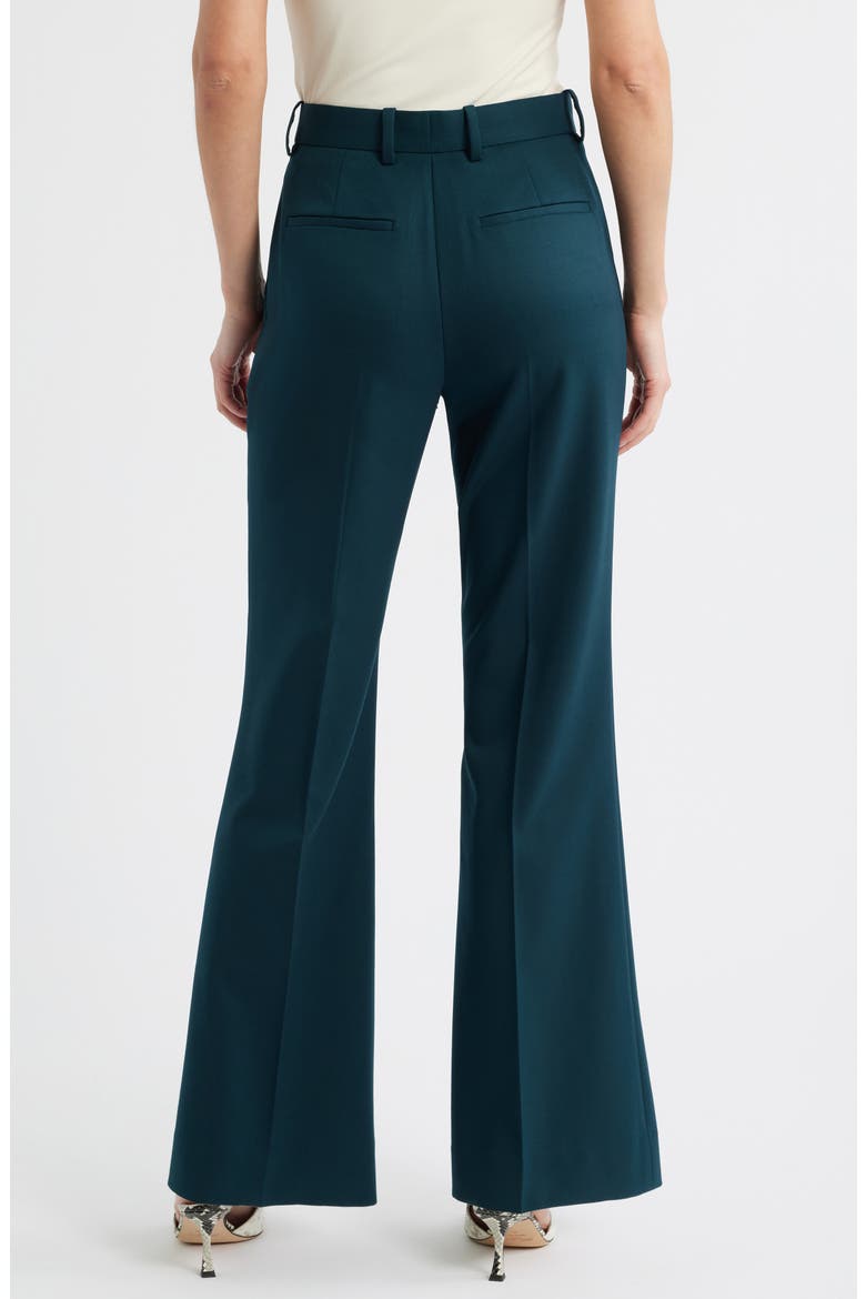 Jade Wide Leg Wool Blend Pants, Alternate, color, GREEN