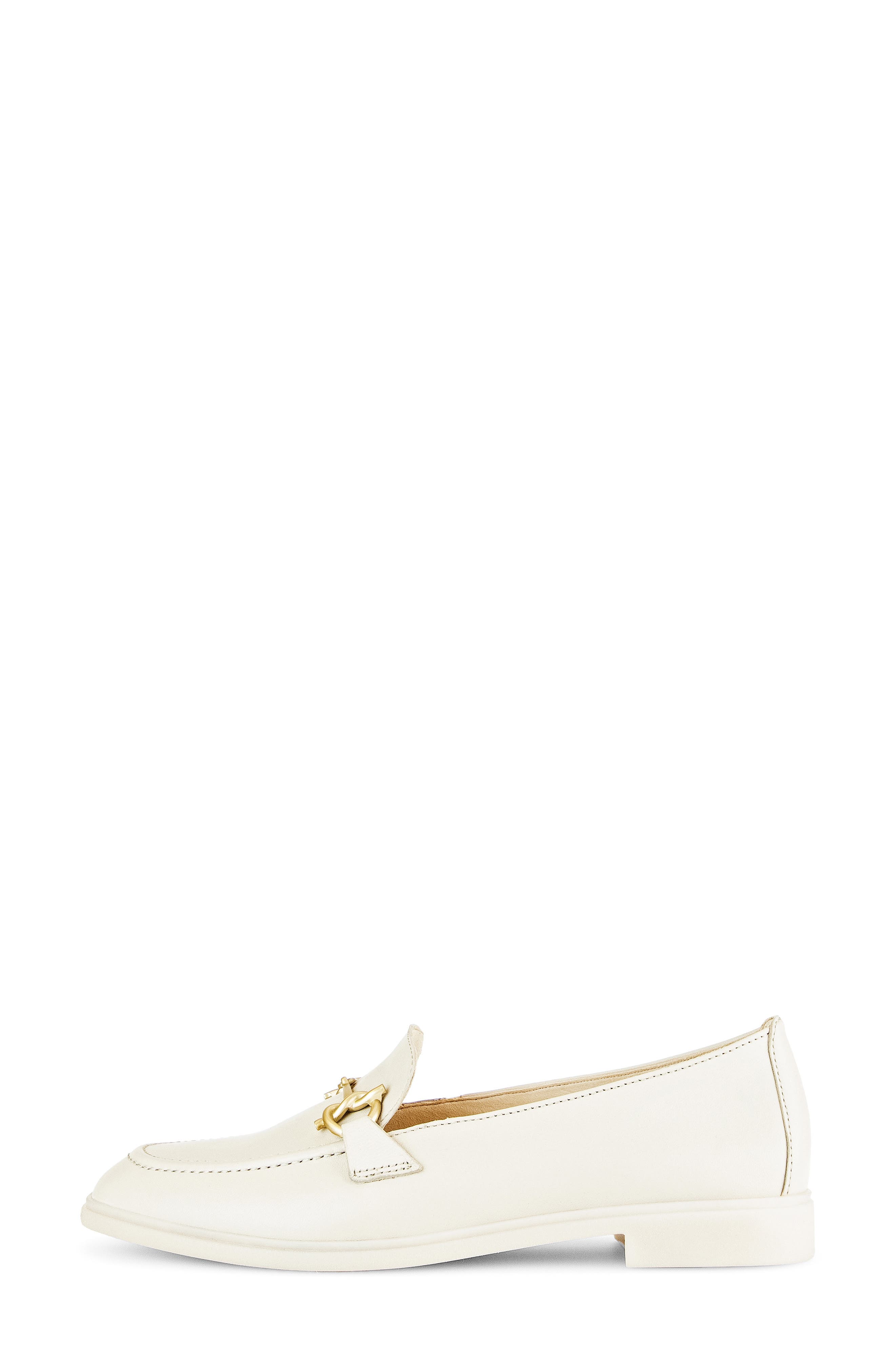 Gabor Bit Loafer, Alternate, color, Creme