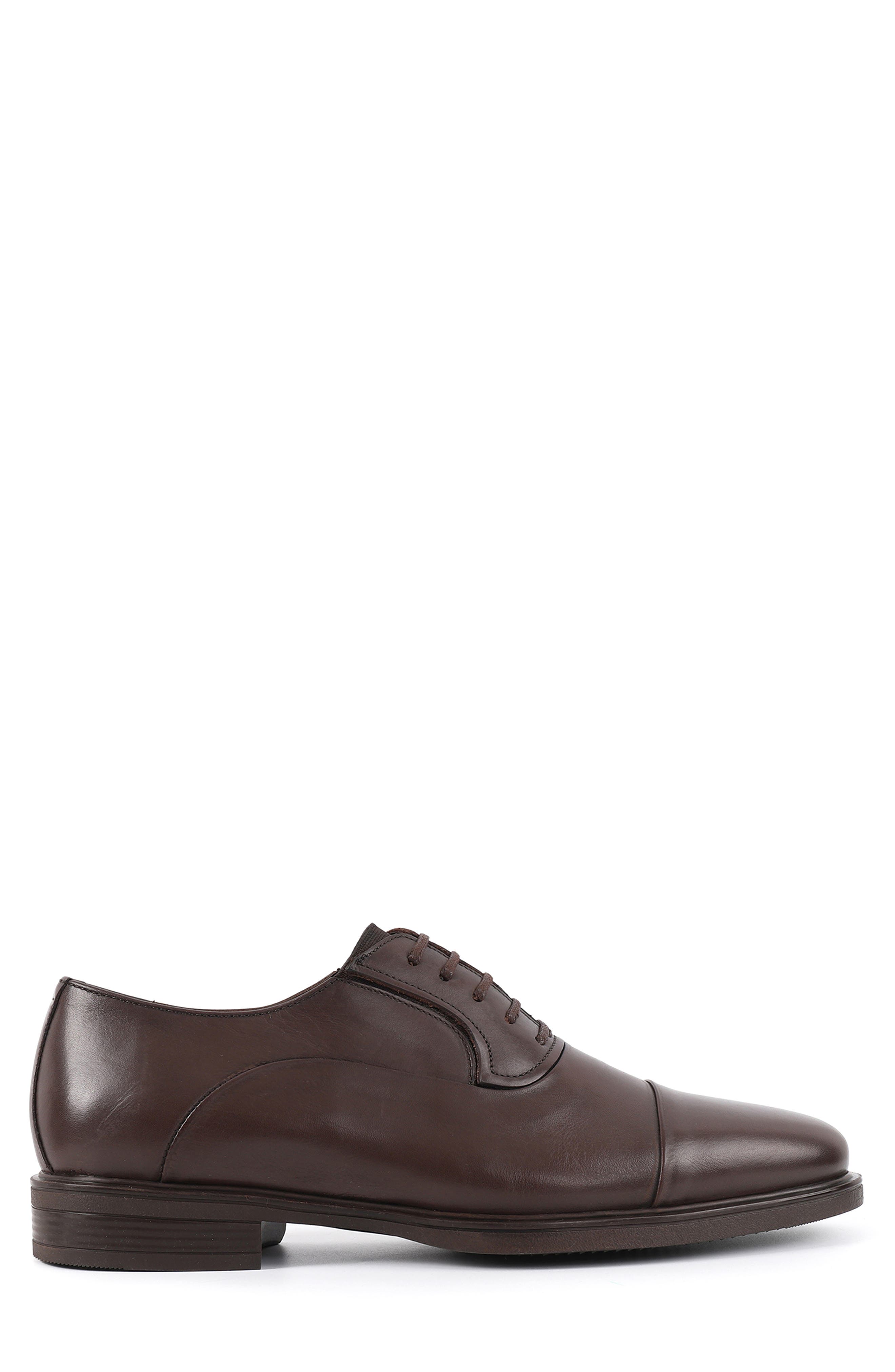 VELLAPAIS Babuino Cap Toe Oxford, Alternate, color, Dark Brown