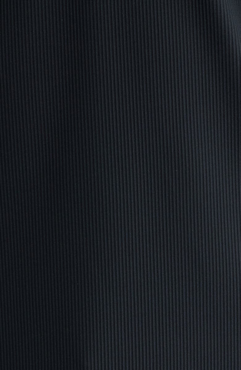 johnnie-O Hoppin Rib Quarter Zip, Alternate, color, Black