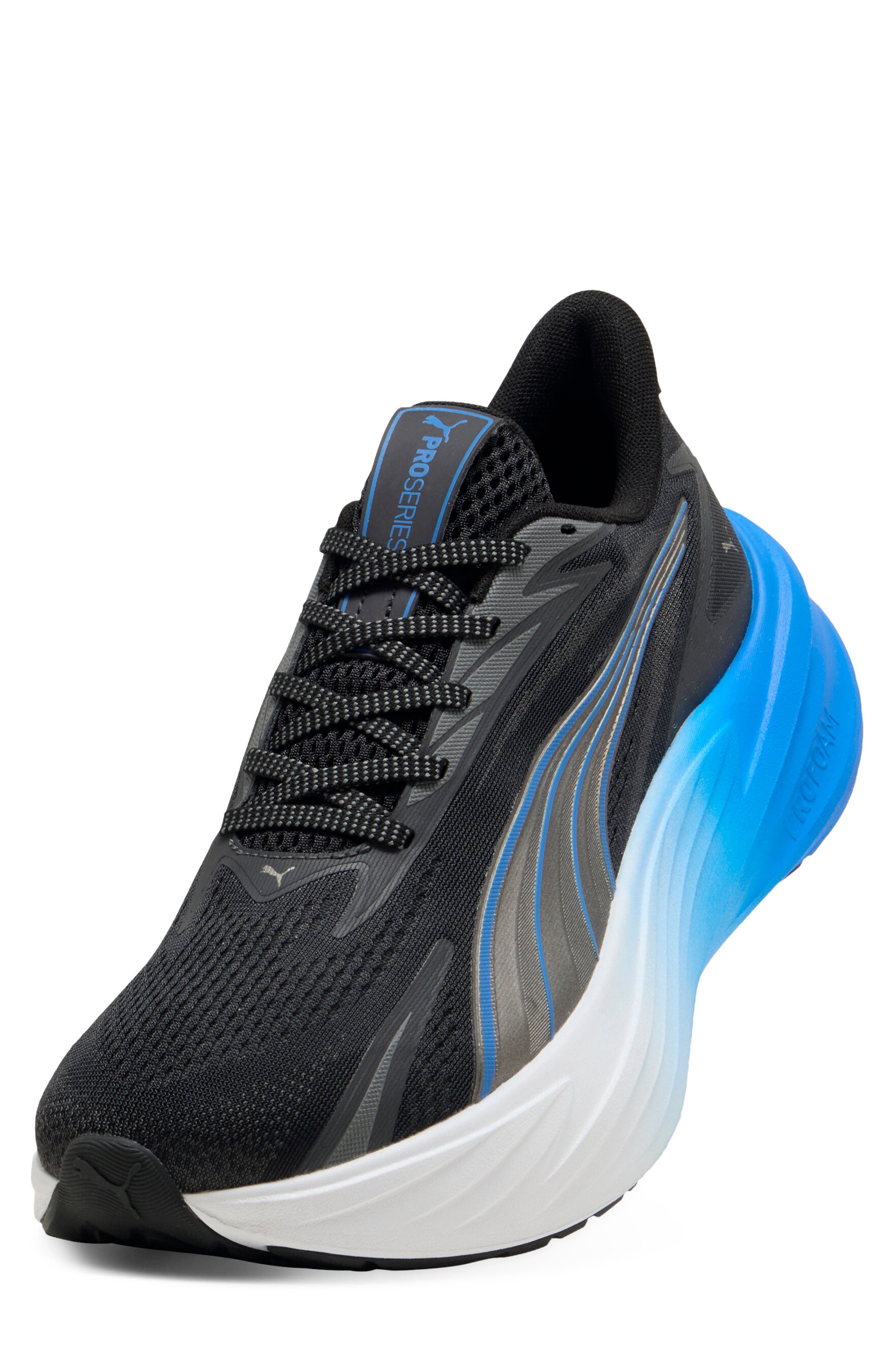 Maxima Pro Sneaker, Alternate, color, PUMA BLACK/ RACING BLUE/ WHITE