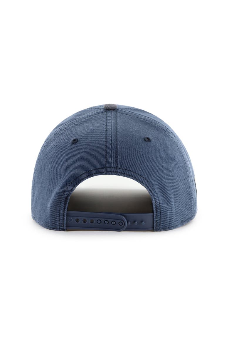 Men's '47 Navy Denver Broncos  Calderwood Well Worn Hitch Adjustable Hat, Alternate, color, Navy