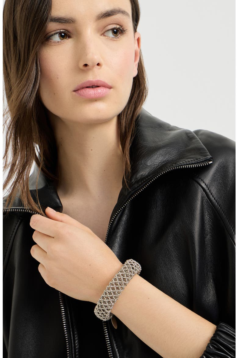 Sterling silver bracelet, Alternate, color, Silver