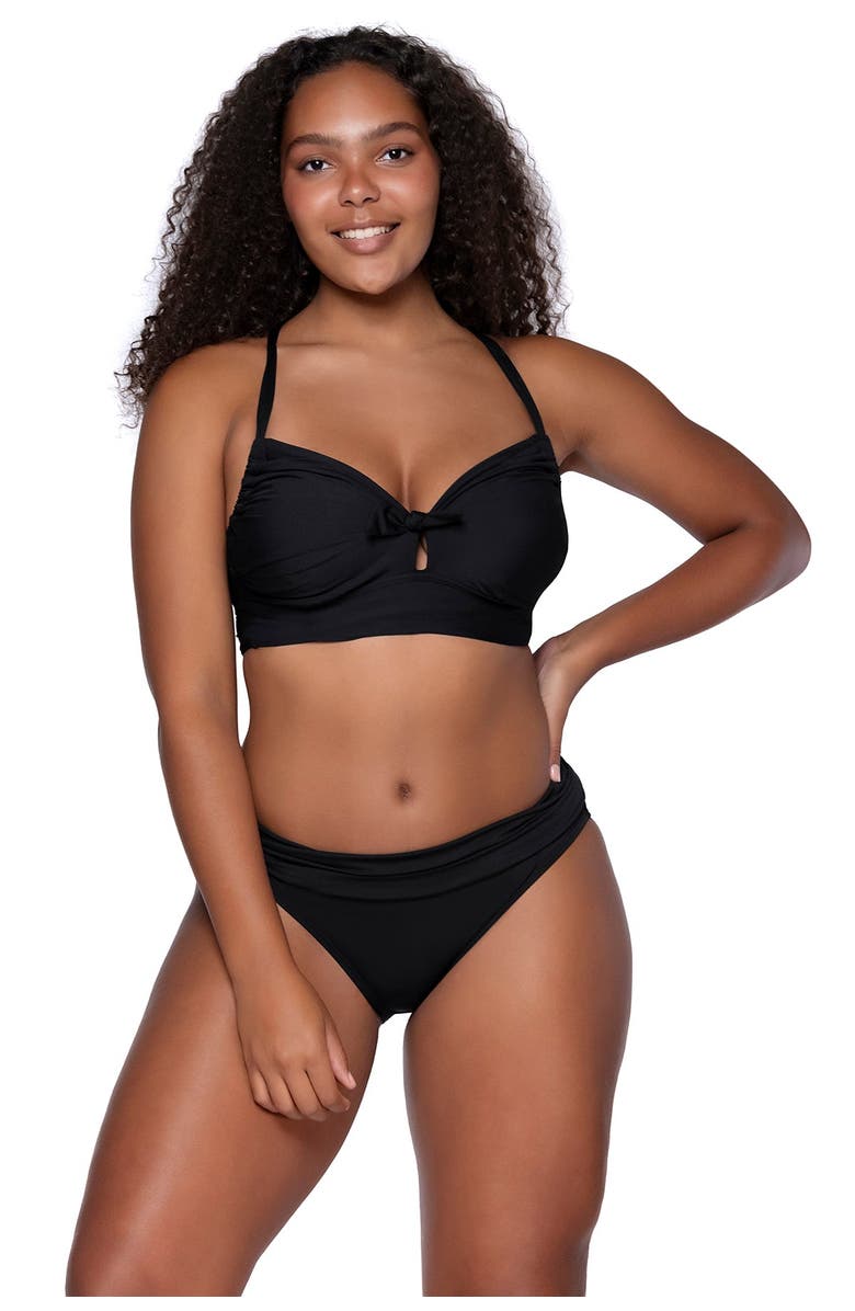 Sunsets Colette Bralette Bikini Swimsuit Top - F Cup, Alternate, color,